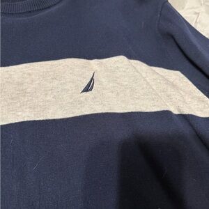 Nautica blue  and Cream Sweater